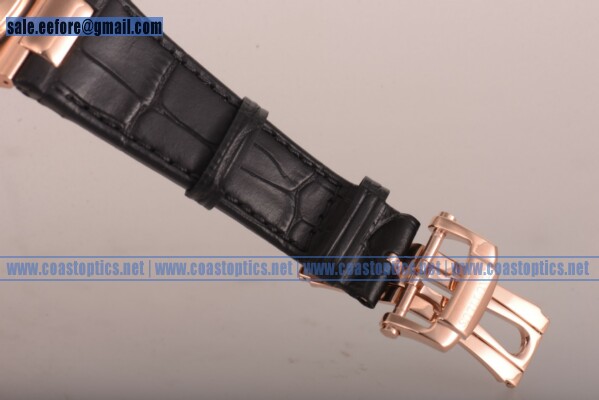 Patek Philippe Nautilus Chrono Watch Perfect Replica Rose Gold 5980R-001 (BP)